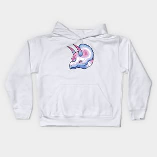 Pride Dinosaurs: Bigender Kids Hoodie